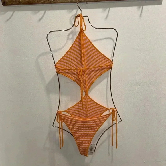 Solid & Striped The Cheyenne -Carnation Pink & Clemintine - Picture 2 of 5